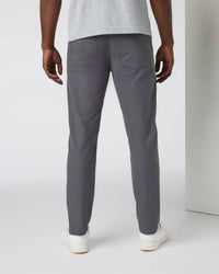 Vuori Meta Athletic Slim Fit Pant in charcoal - men's pants - alternate view