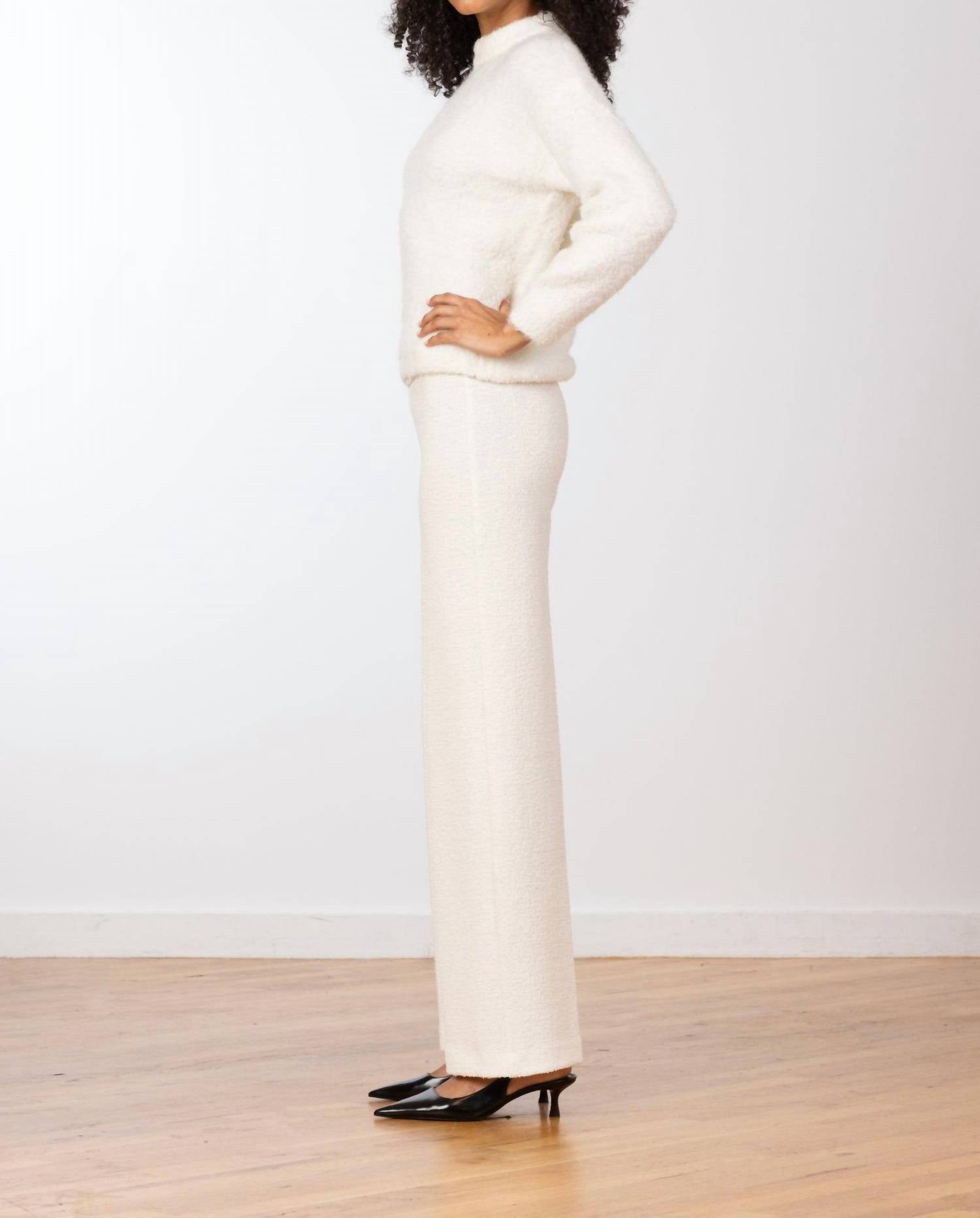 Avenue Montaigne - Flavia Long Wide Leg Pants