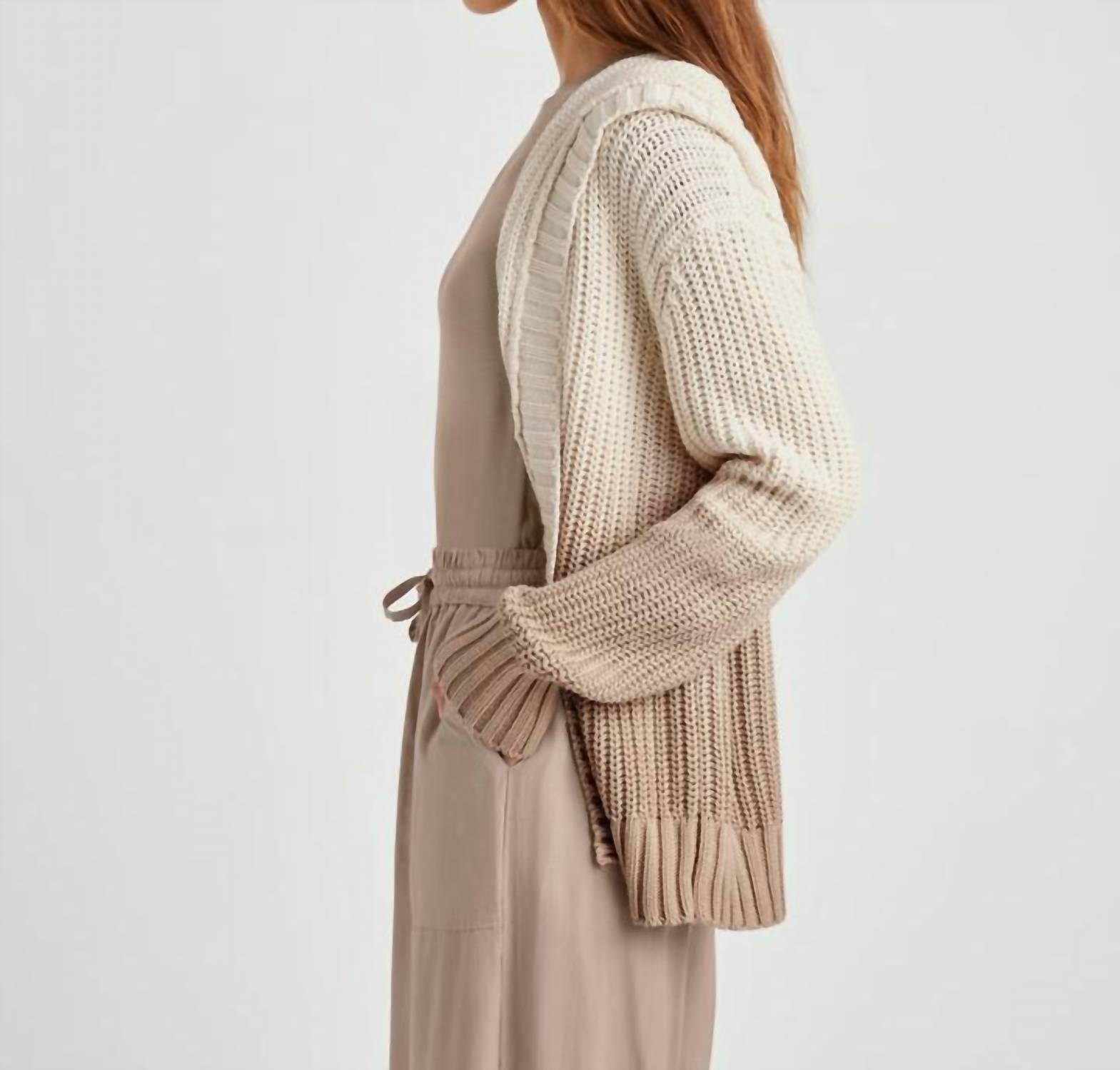 Splendid - Raya Ombre Hoodie Cardigan