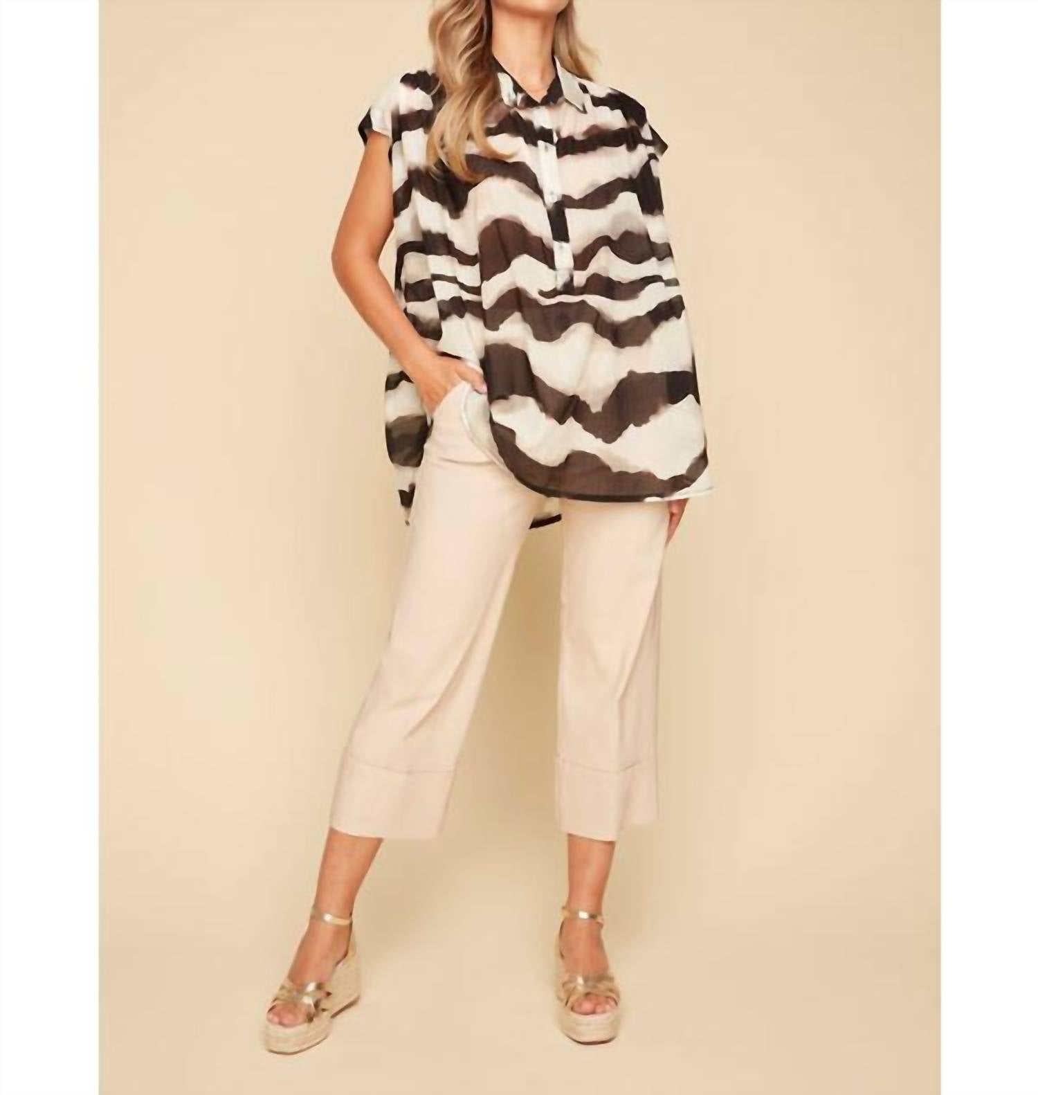 Renuar - Cotton Voile Blouse