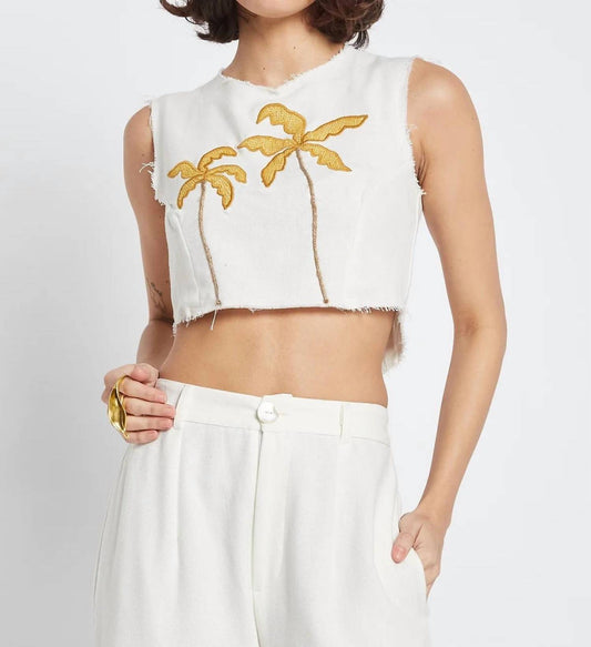 Be Sunset - Surf Cropped Top