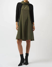 Joseph Ribkoff - Color Block 3/4 Sleeves Dress