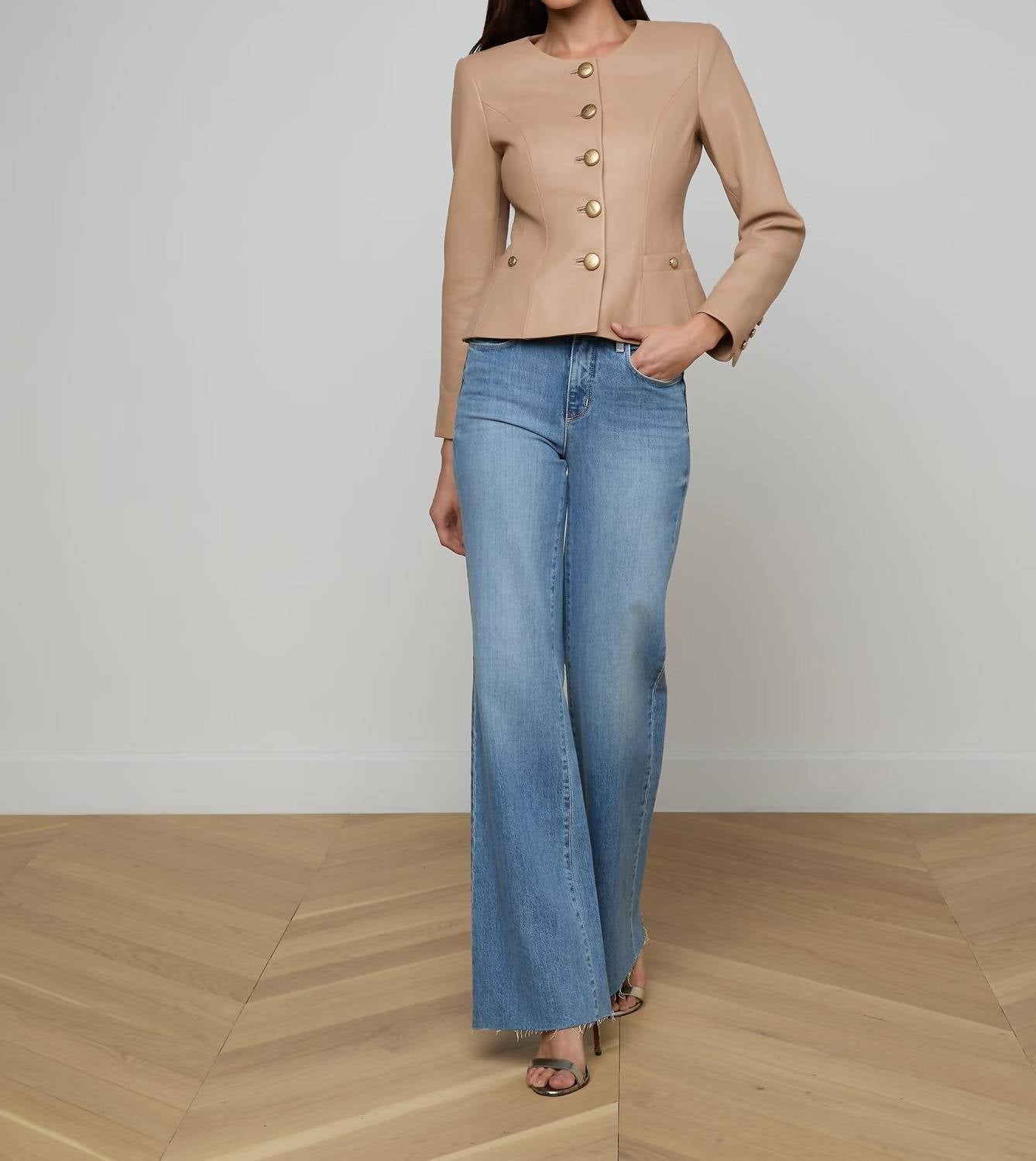 L'Agence - Mariella Leather Jacket