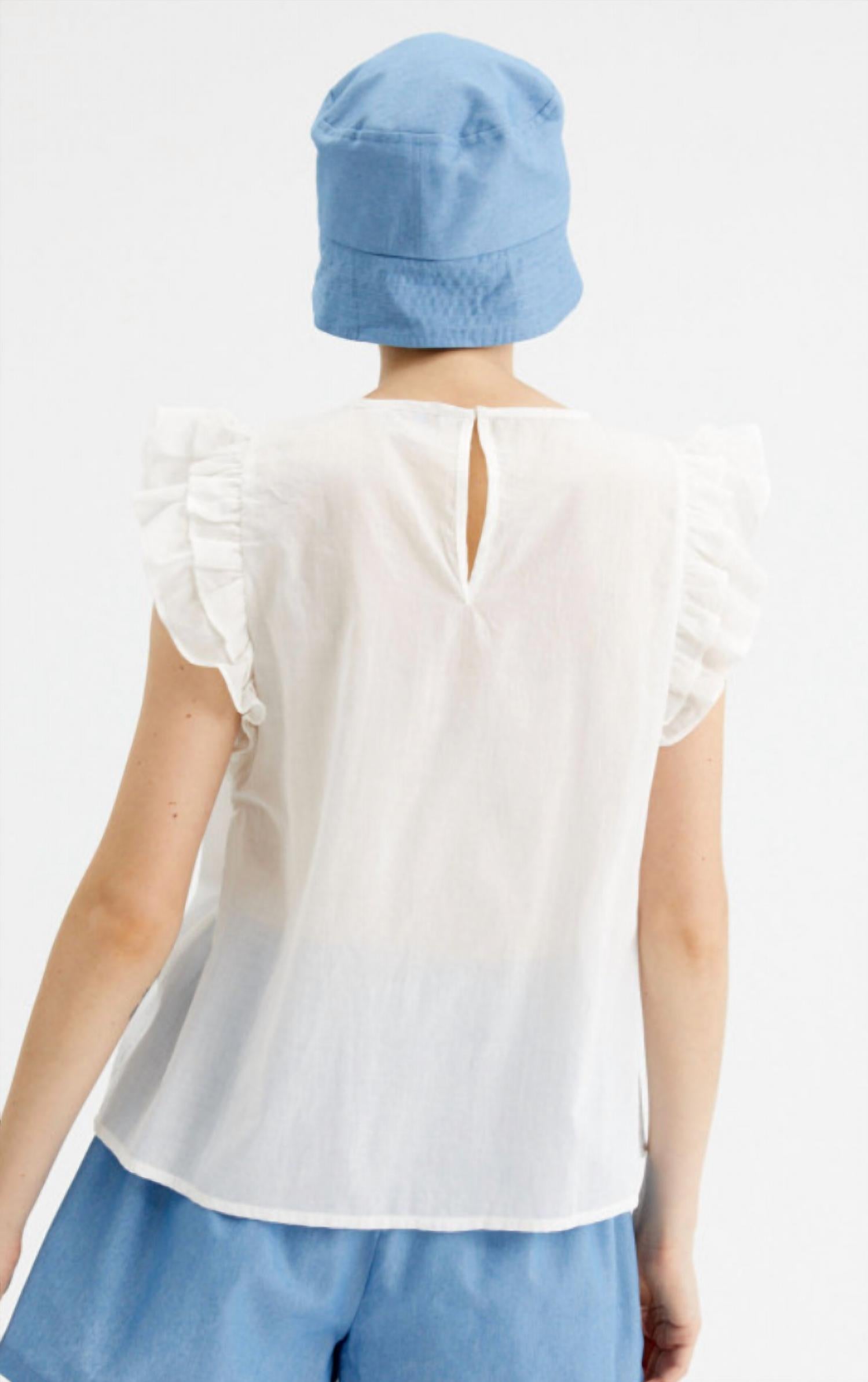 Compania Fantastica - Daisy Cotton Voile Top