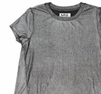 Mia - Girl's Metallic Shine Tee