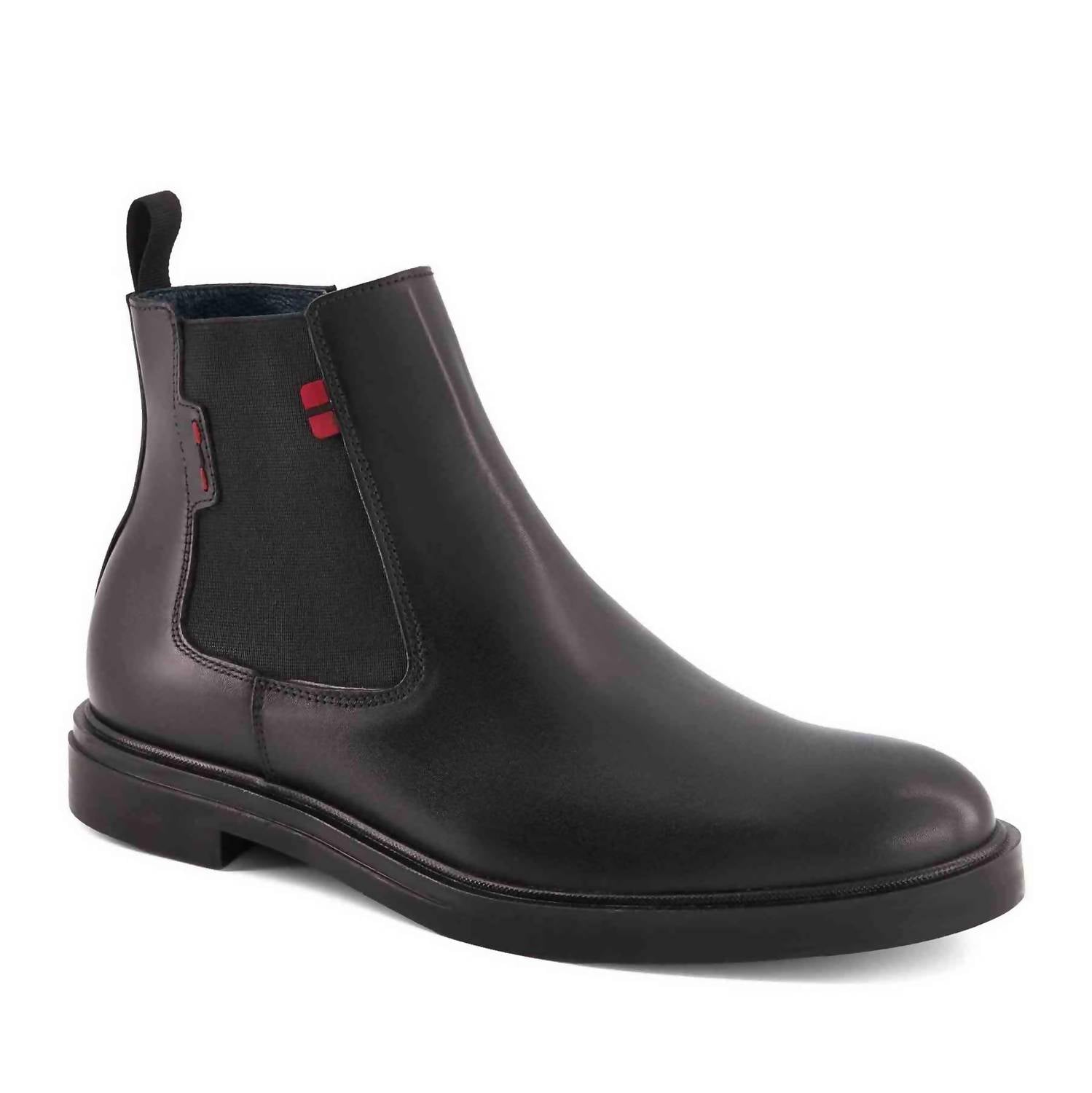 Andrea Men's Reliable Leather Boots in black - men's boots - alternate view