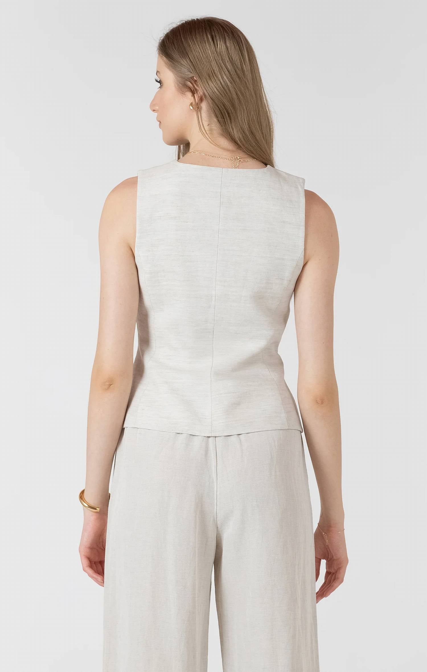 Dex - Button Up Vest