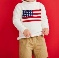 Mudpie - Flag Rollneck Sweater