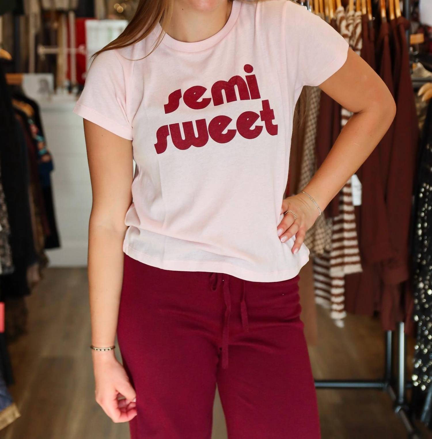 Chaser - Semi Sweet Tee Top