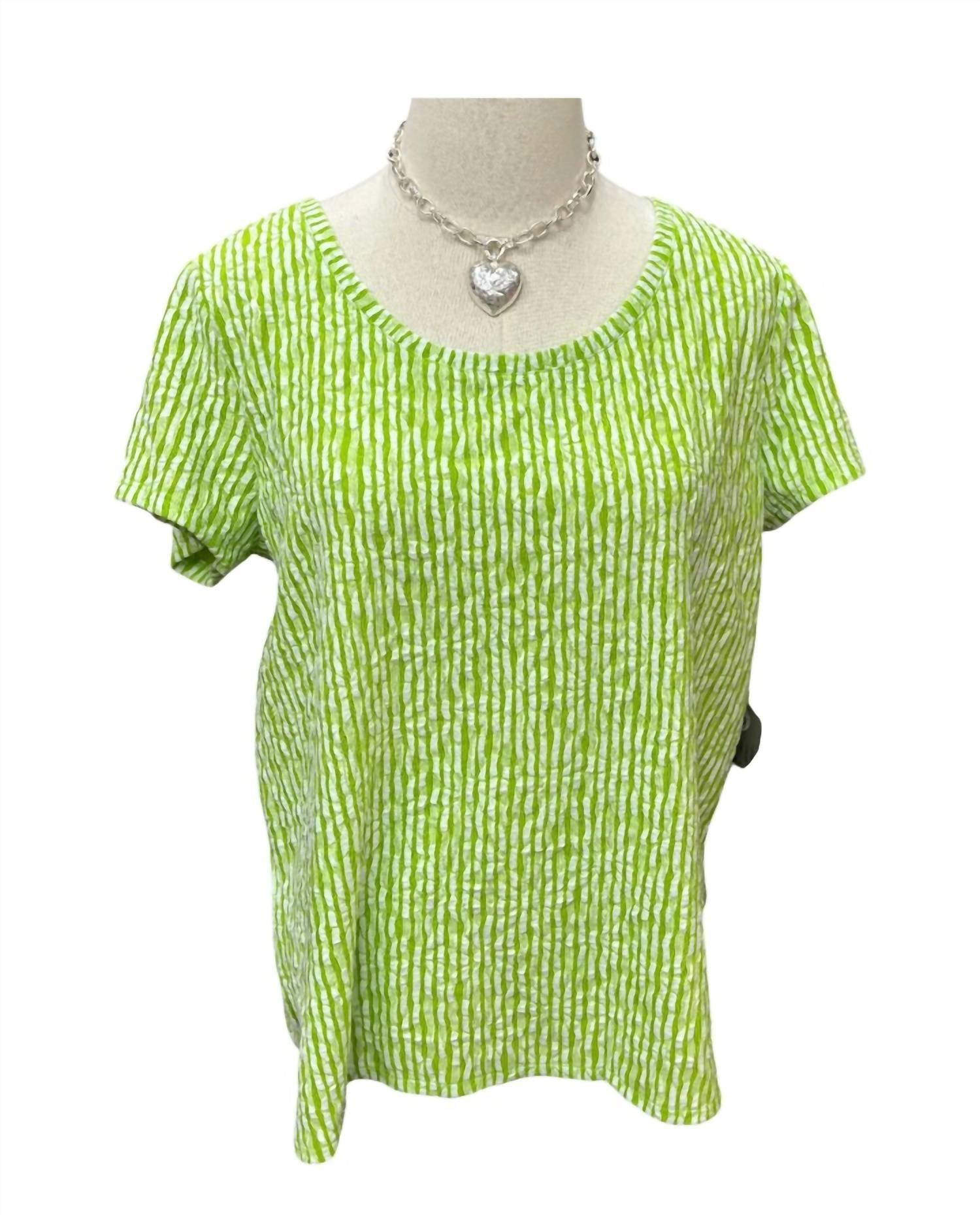 Habitat - Women's Textured Stripe Knit Top