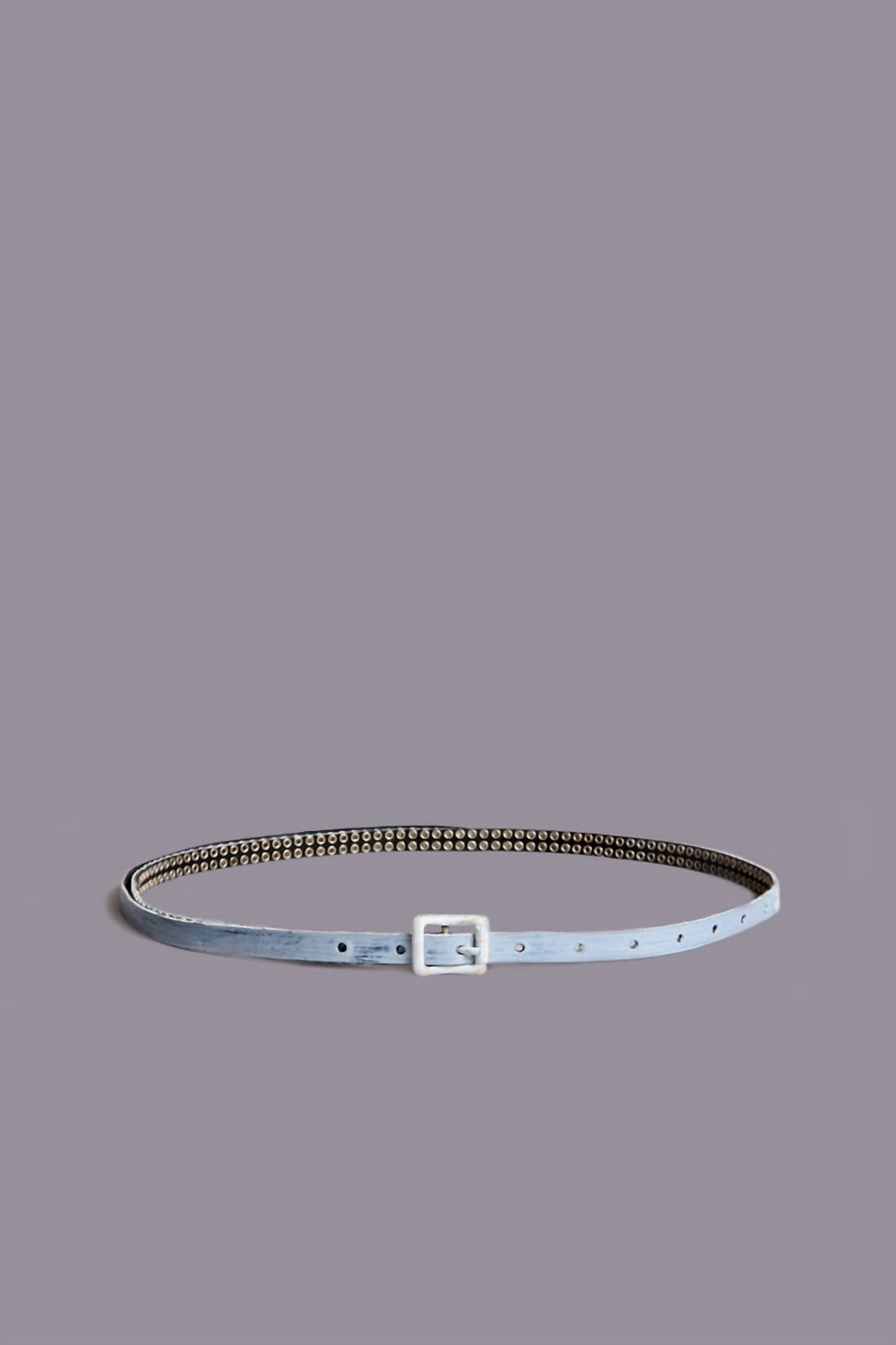 R13 - Women's Studded Skinny Belt