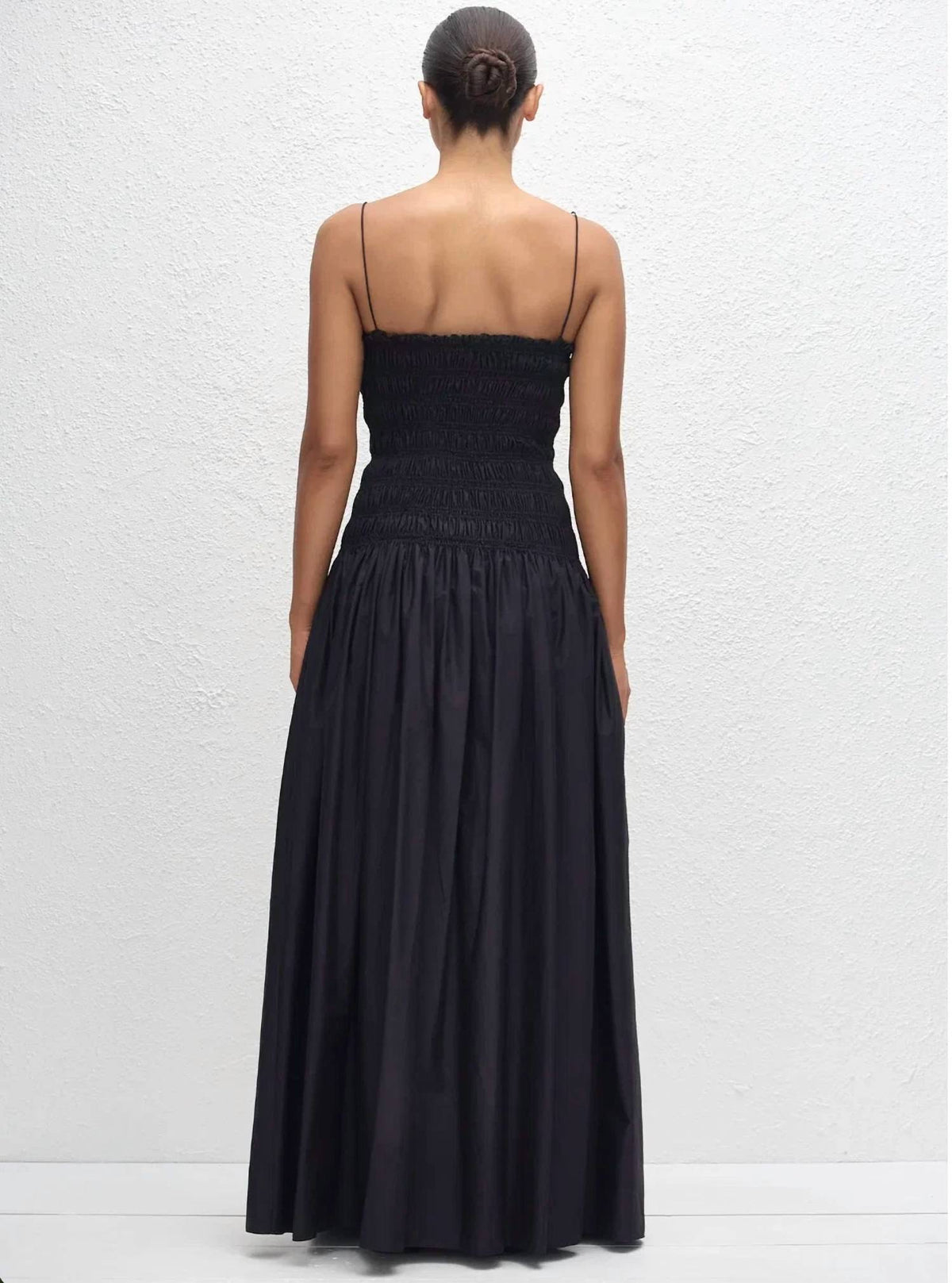 Matteau - Shirred Drop Waist Dress