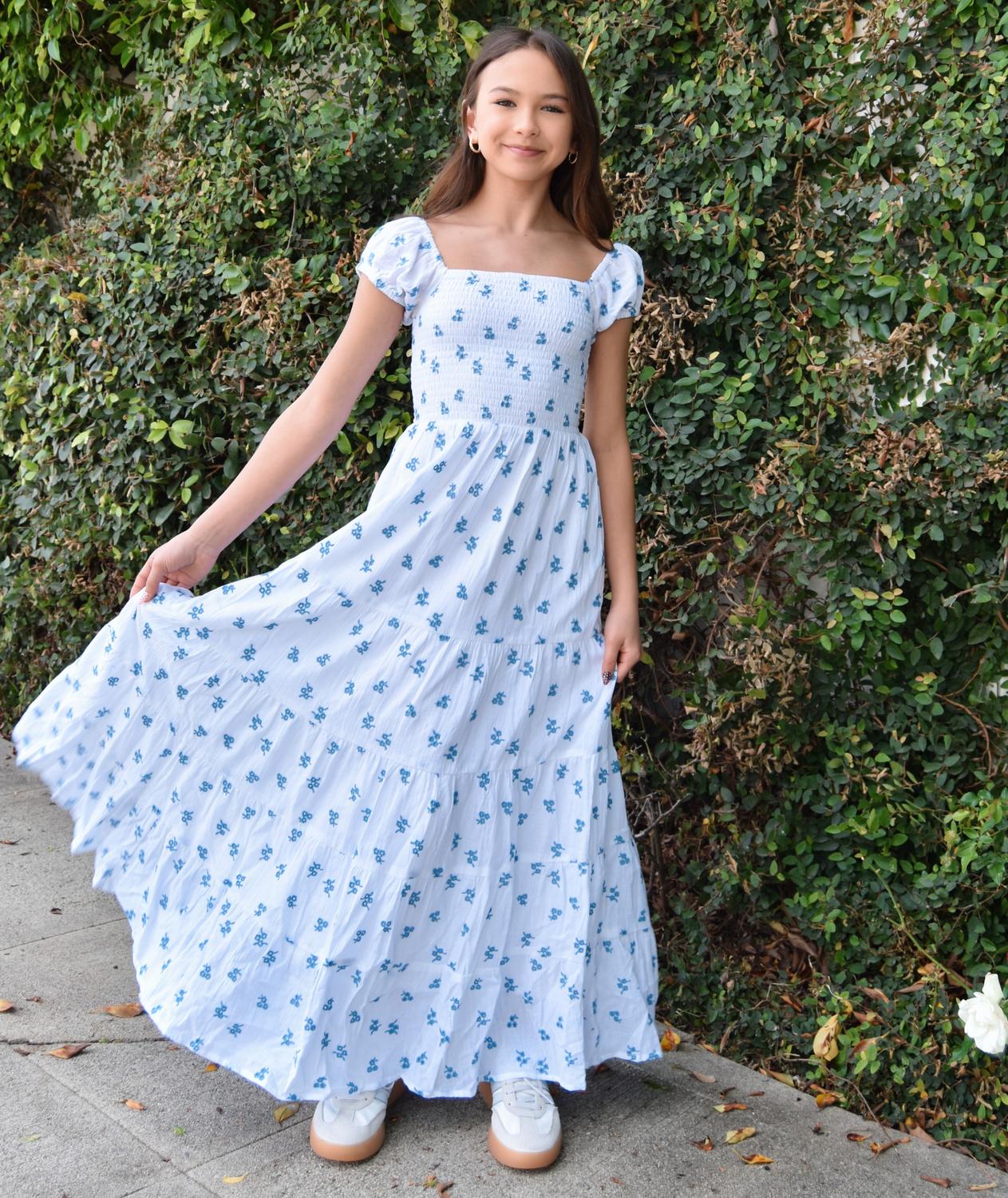 Katie J Nyc - Boho Eyelet Indie Dress