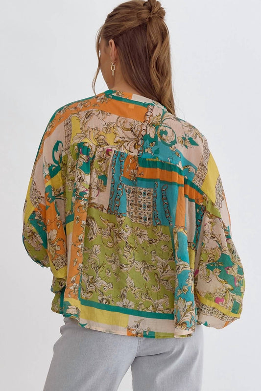 Entro - Combo Button Up Top