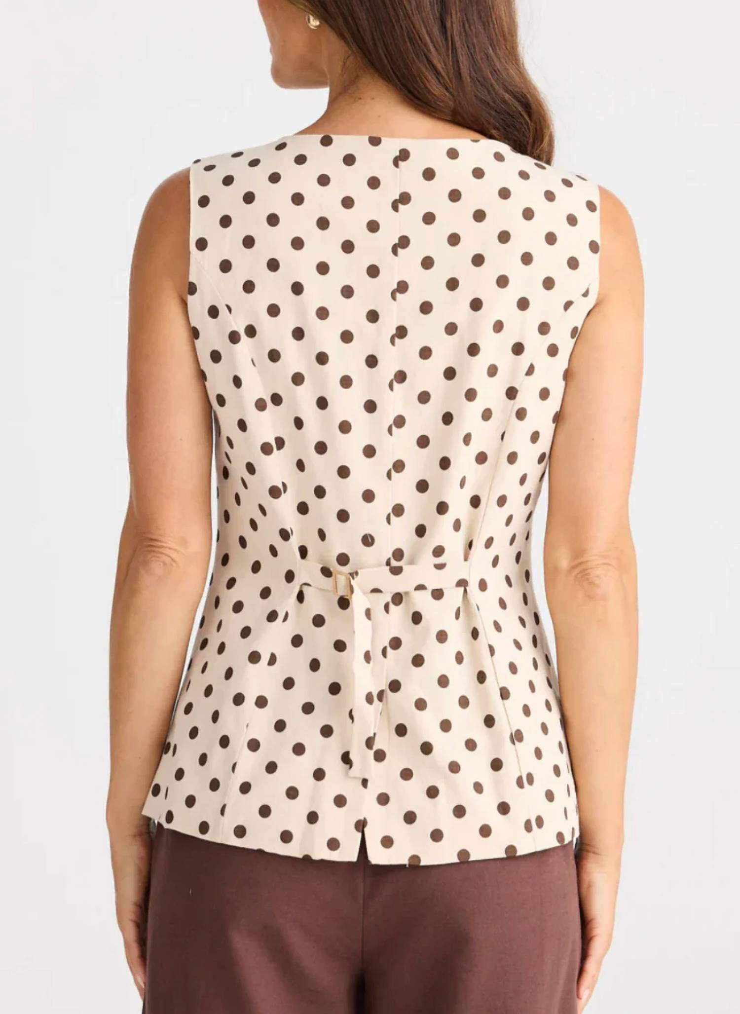 Brave + True - Eden Polka Dot Vest