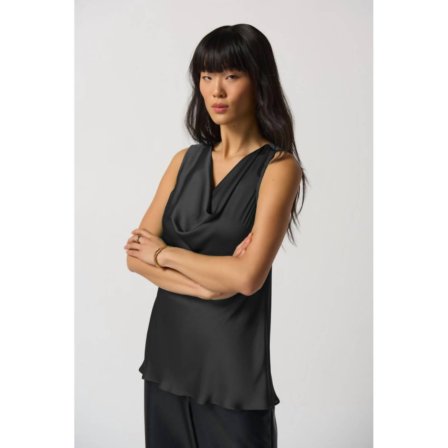 Joseph Ribkoff - Sleeveless Cowl Neck Top