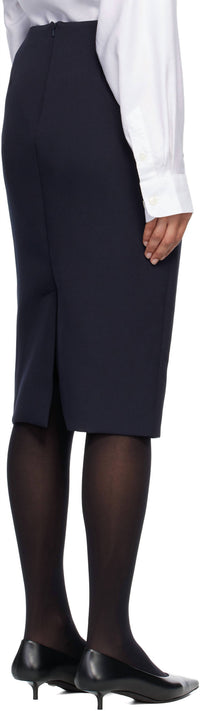 MaxMara Satrapo Midi Skirt in ultramarine - women's skirt - detail view