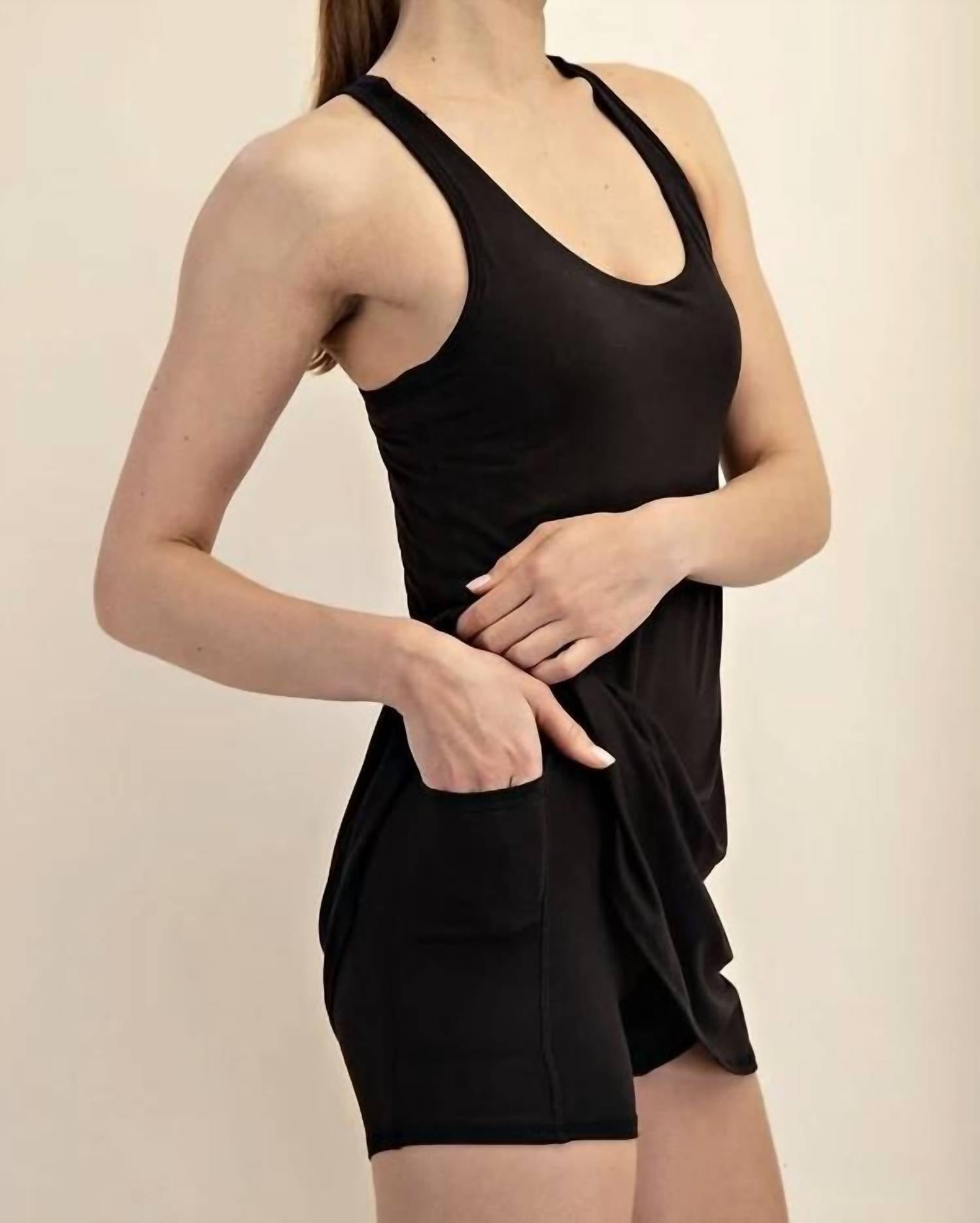 Rae Mode - Tennis Romper Mini Dress