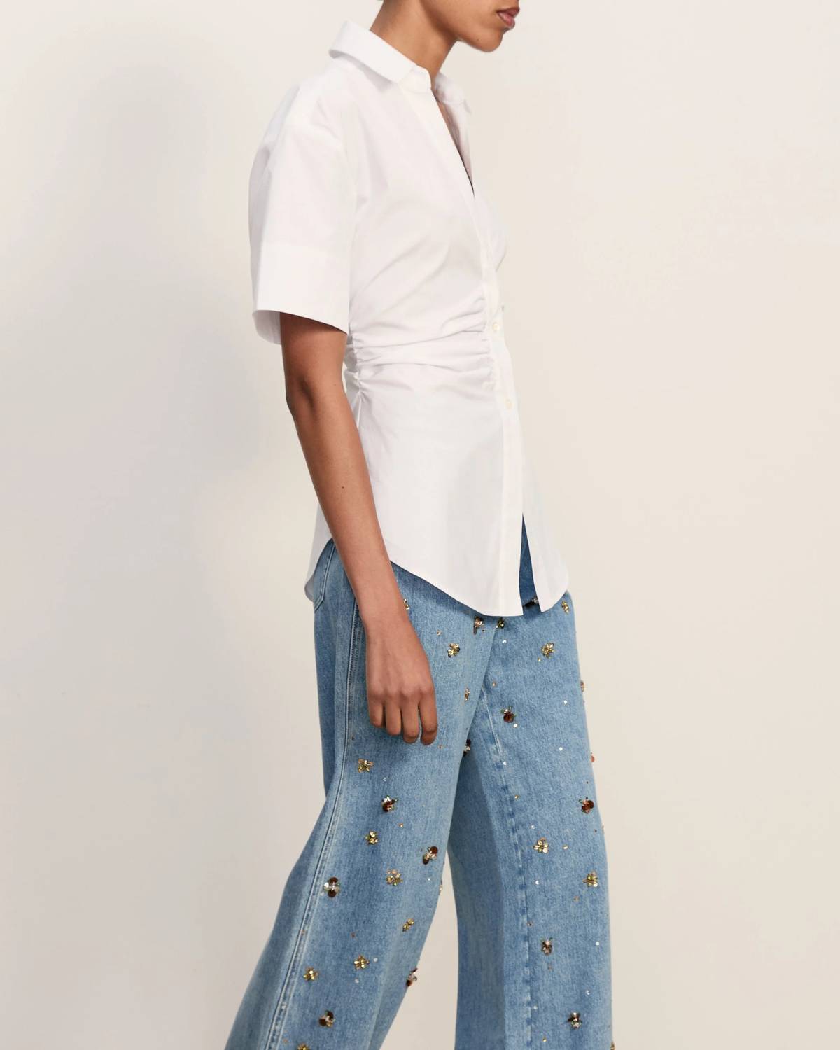 Veronica Beard - Short Sleeve Devra Top