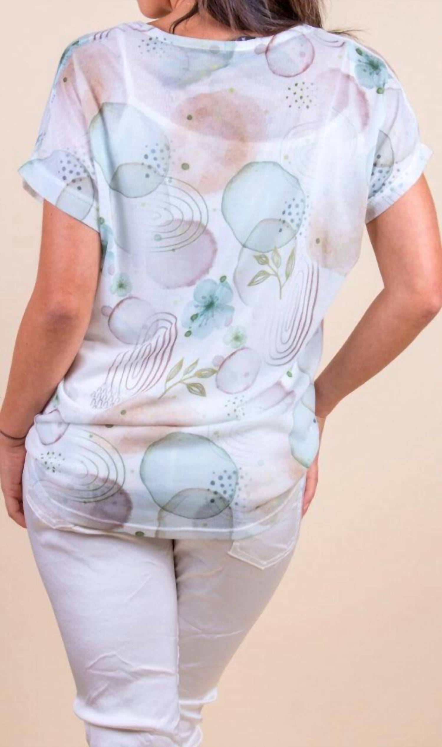Gigi Moda - Abstract Gina Top