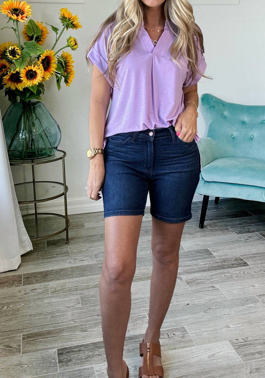 Judy Blue - Hello Darling Bermuda Shorts