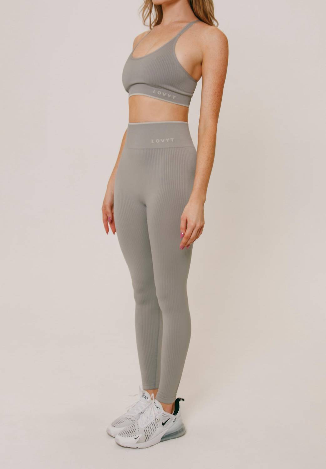 Lovyt - Nudes Rib Leggings