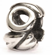 Trollbeads Letter O Sterling Bead in silver - women's jewelry