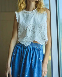 Hunter Bell - Francesca Cropped Top