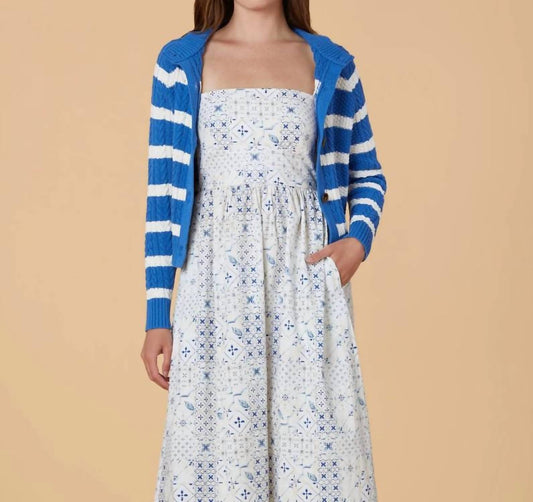 Olivia By Livro - Cardigan Stripe Sweater