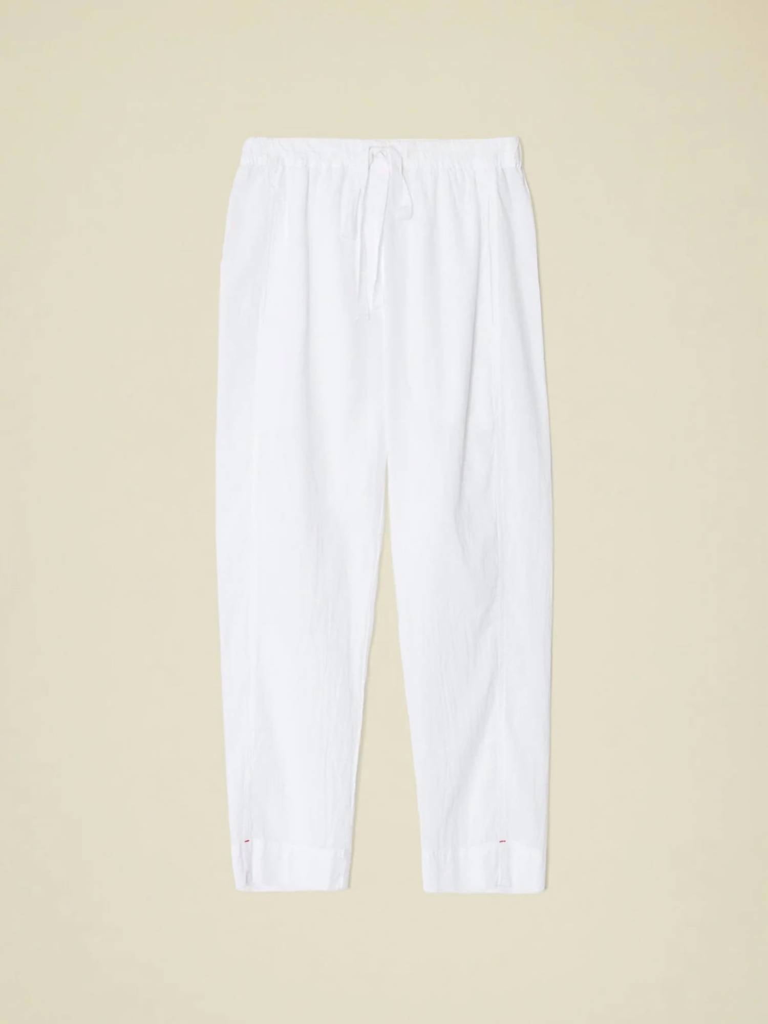 XIRENA Draper Poplin Pants in white - women's pants - alternate view