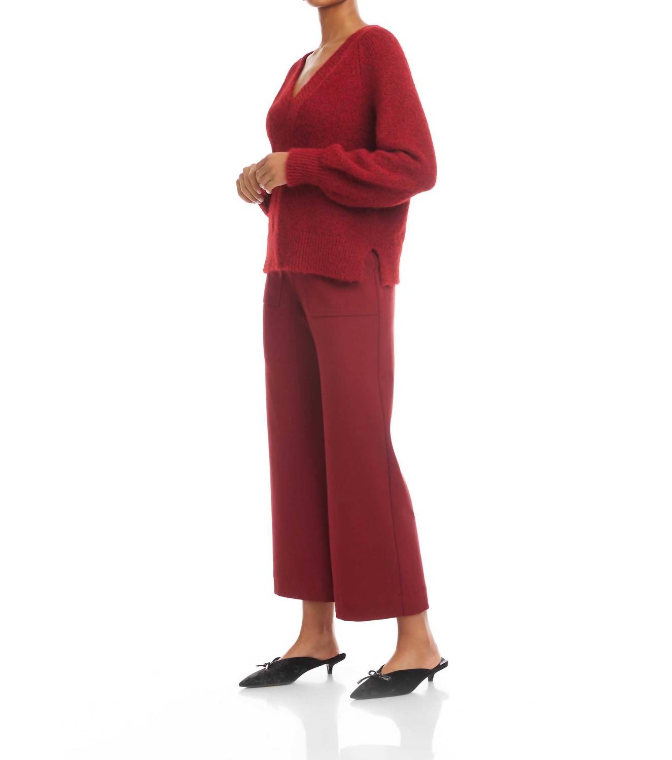 Fifteen Twenty - Heather V Neck Sweater