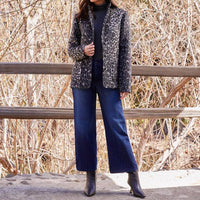 Karen Kane - Wide Leg Cropped Jeans