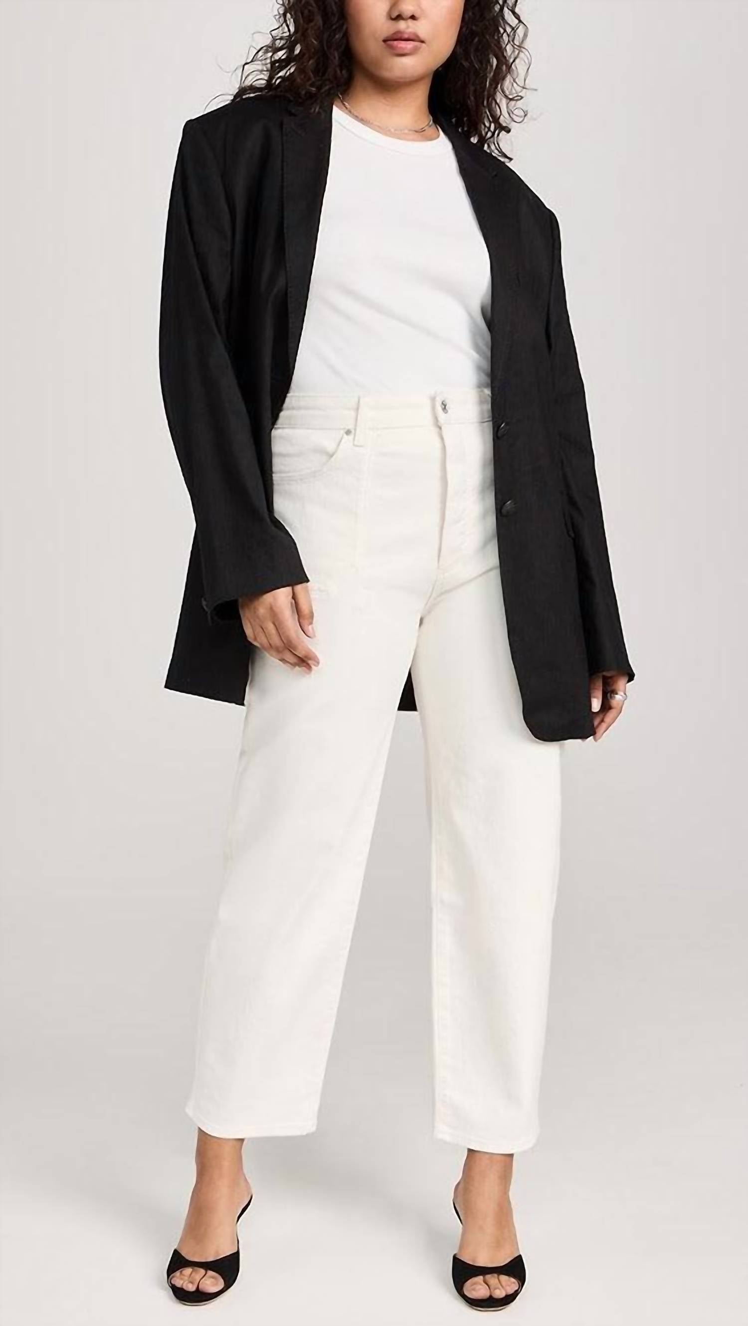 Paige - Alexis Tonal Slight Barrel Jeans