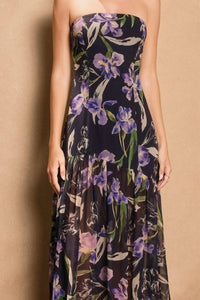 Dress Forum - Floral Drop Waist Maxi Dress