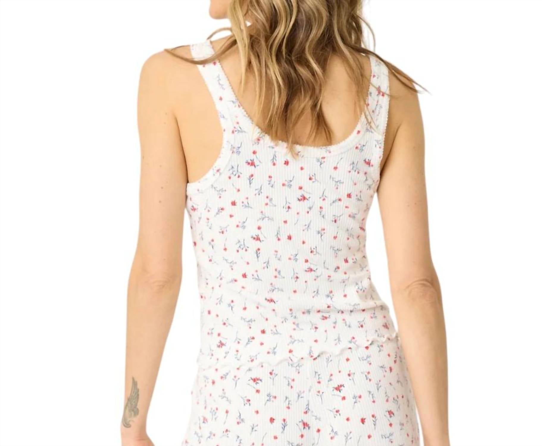 Pj Salvage - Cami La Rose Top