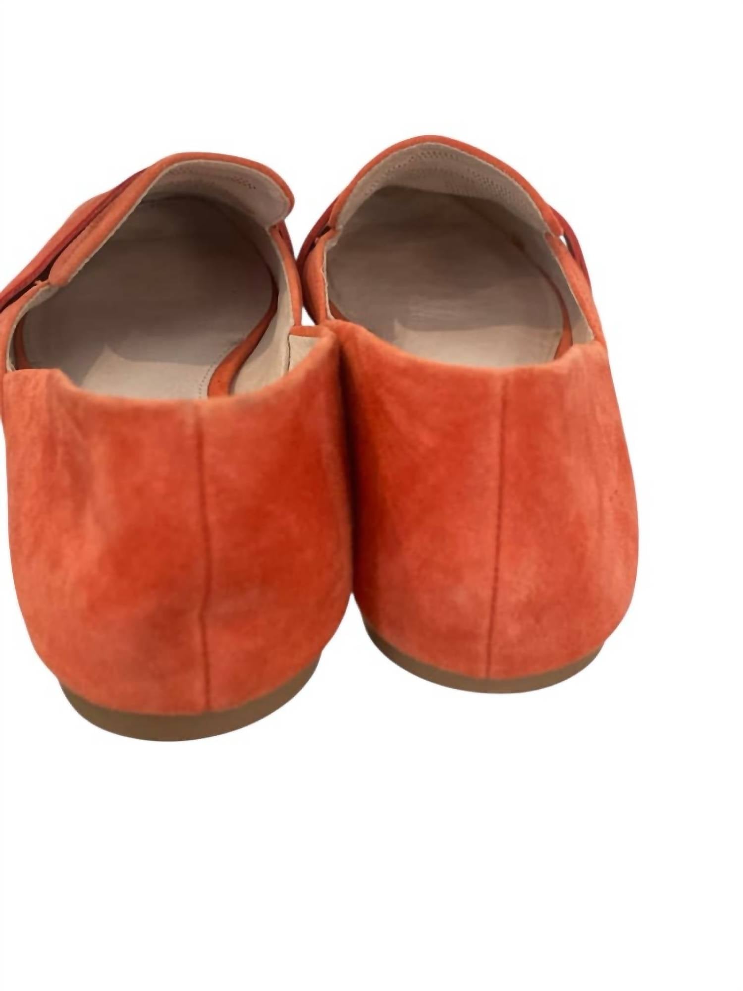 Sanctuary Women's Sass Suede Slide Loafer in chili - women's flats - alternate view