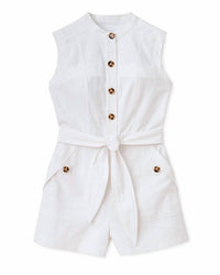 Cartolina Nantucket - Rachel Sleeveless Romper
