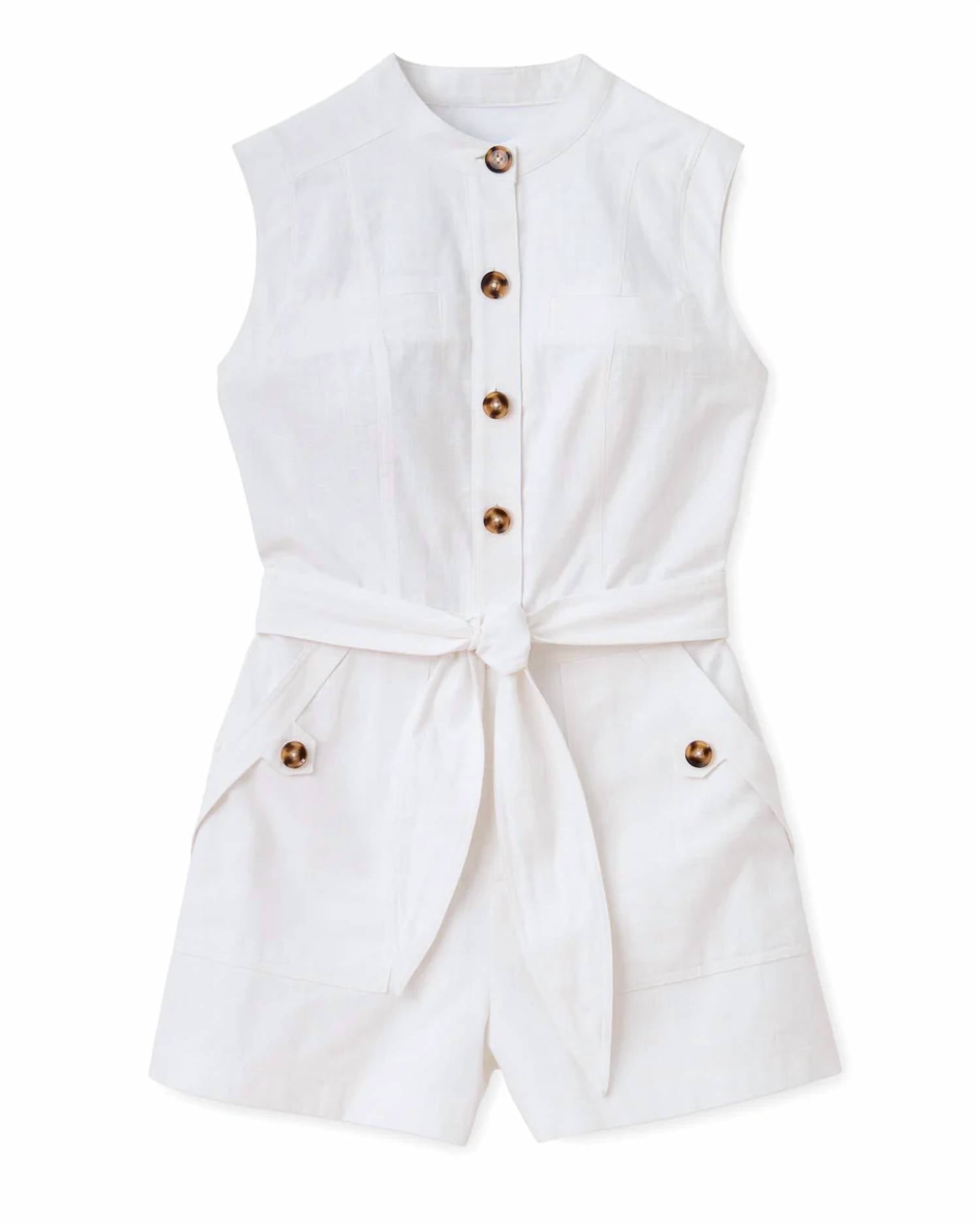 Cartolina Nantucket - Rachel Sleeveless Romper