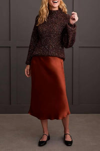 Tribal - Funnel Neck Oversize Sweater