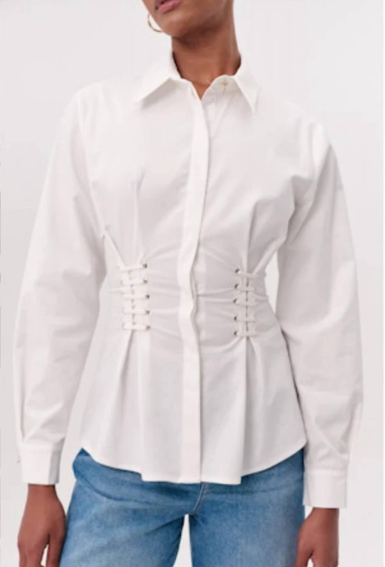 Exquise - Miya Cuffed Shirt