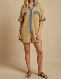 J.Nna - Women's Driftwood Romper