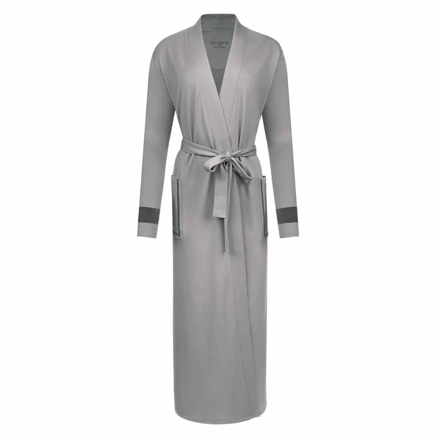 Velvette - Women's Pima Cotton & Modal Wrap Robe