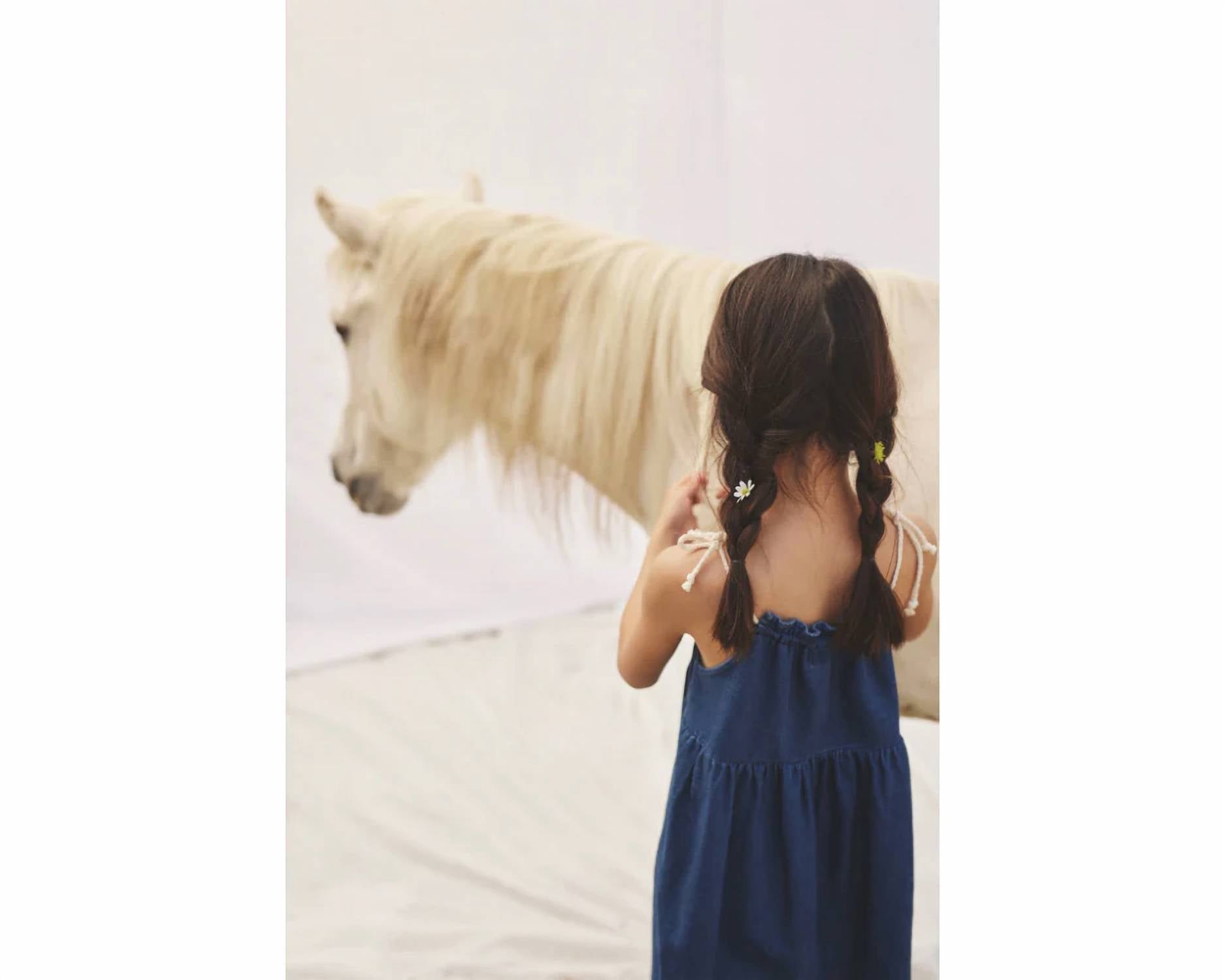 Cozmo - Girl's Twill Denim Dress