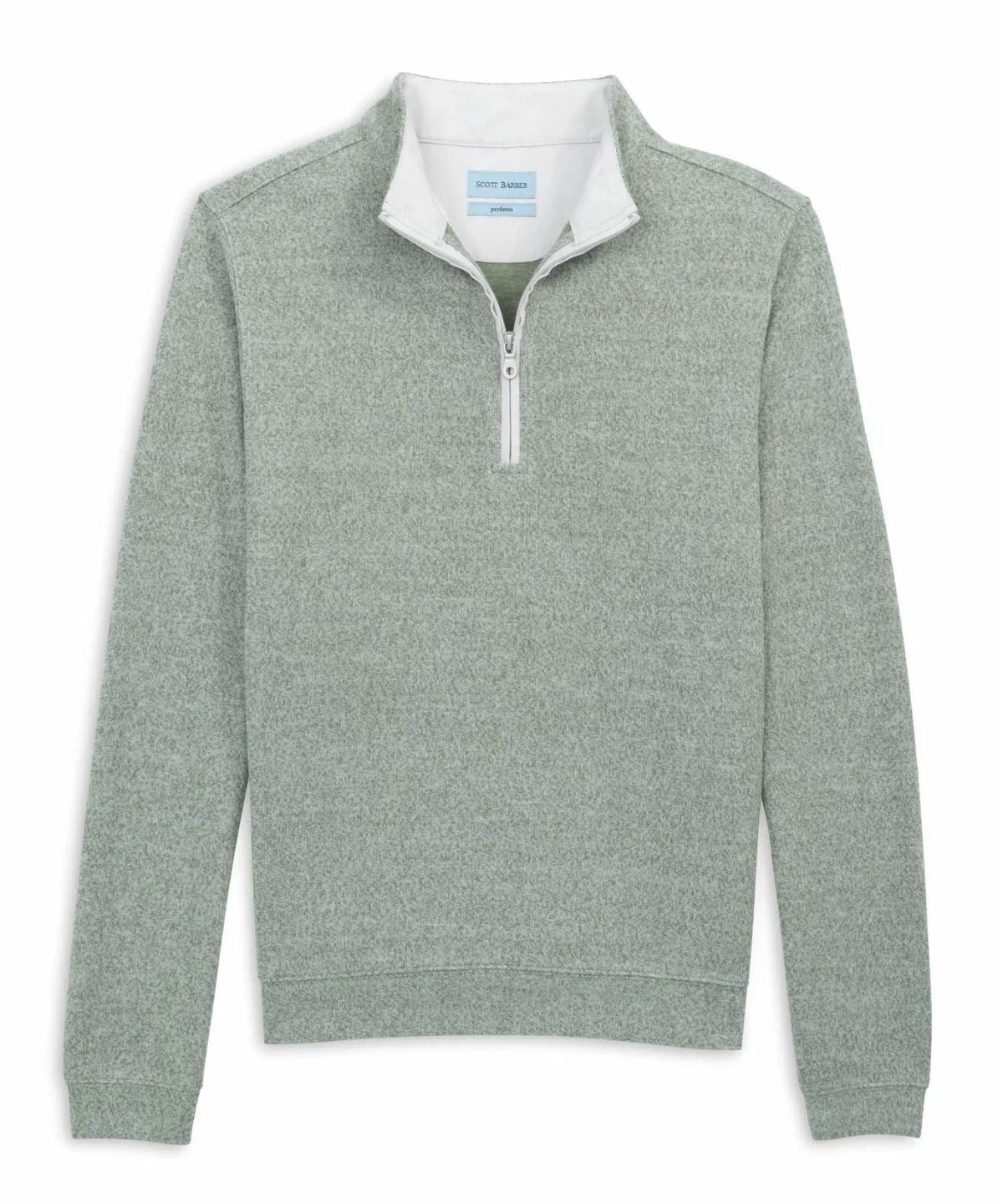 Scott Barber - Men's Marled Performance Knit Sweater