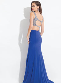 Rachel Allan - Two-piece Jersey Prom Dress