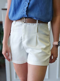 GILLI Deanna Shorts in white - women's shorts - view 4