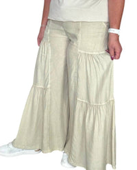 Delaney - Wide Leg Tiered Pants