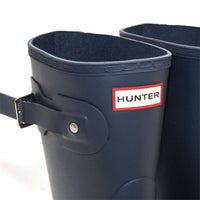 HUNTER Women's Original Short Rain Boots in navy - women's shoe - view 6