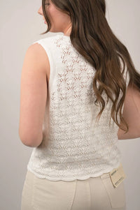 Staccato - Naya Open Front Knit Vest