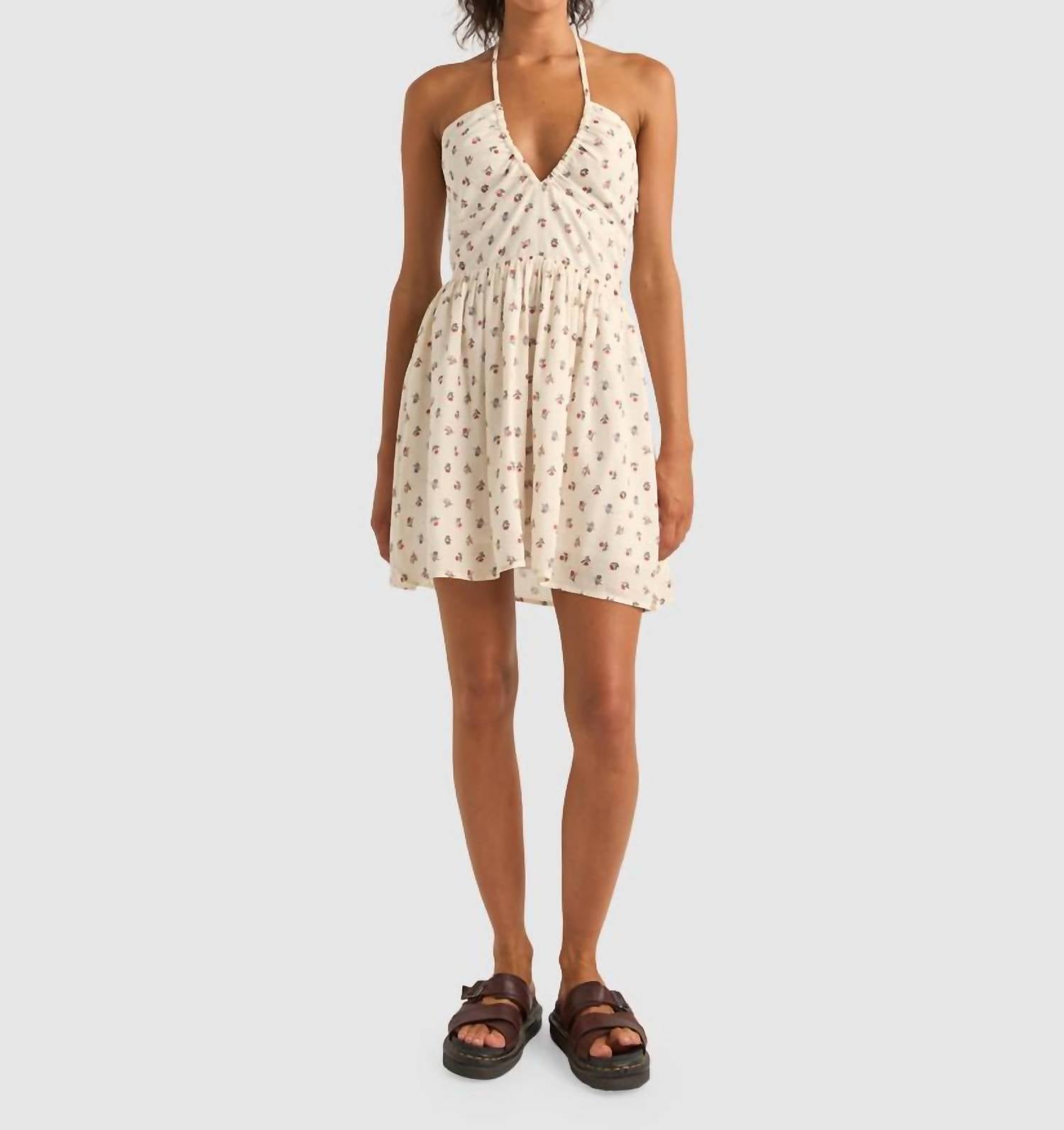 Rhythm. - Harper Halter Mini Dress